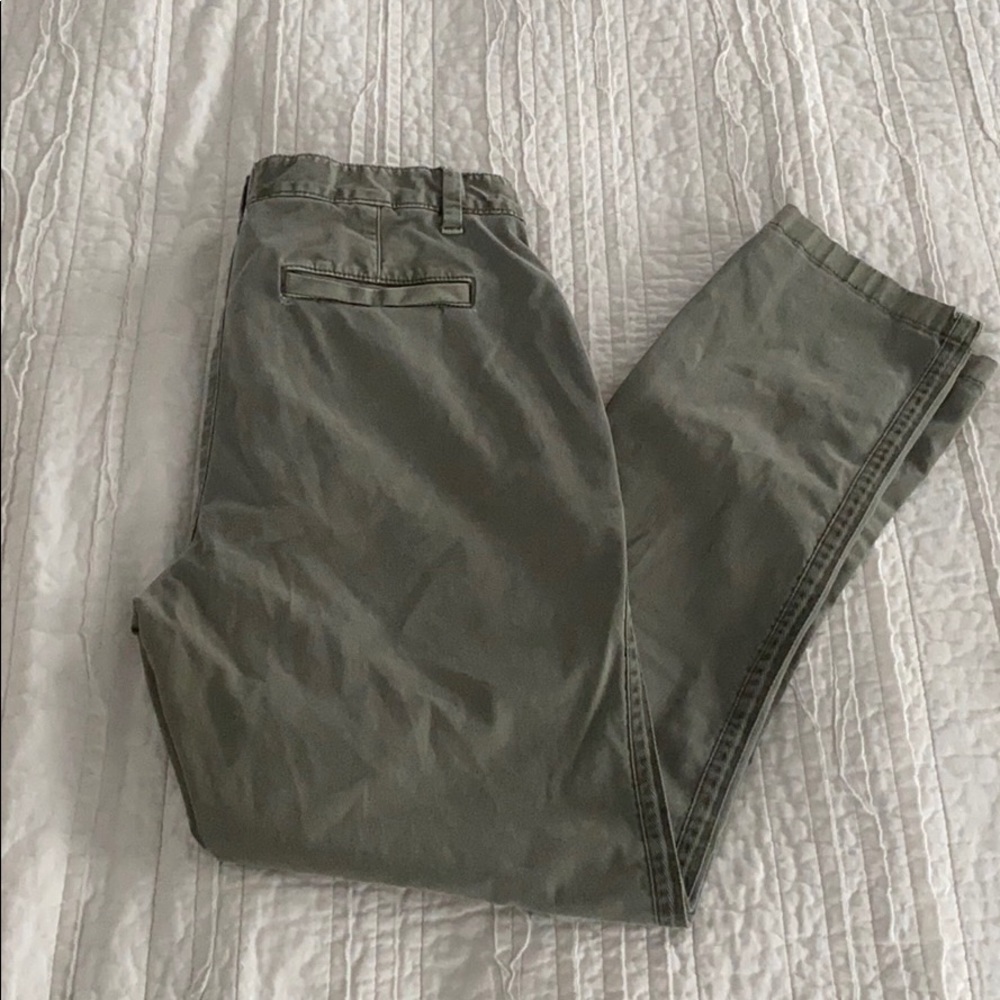 Gap Olive Girlfriend Chinos